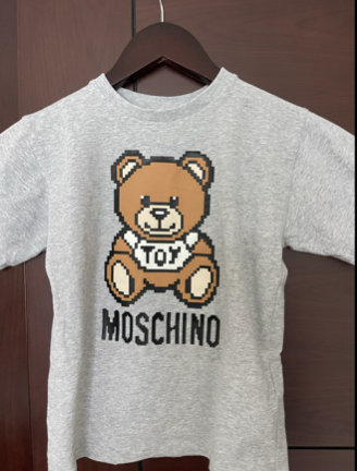 kids (boy) clothing tops moschino boy tshirt